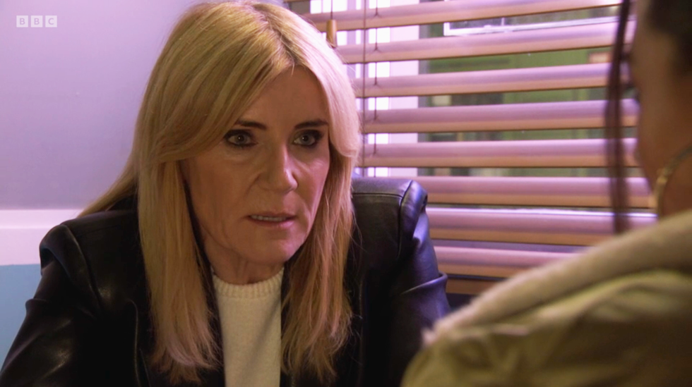 eastenders, cindy beale glaring