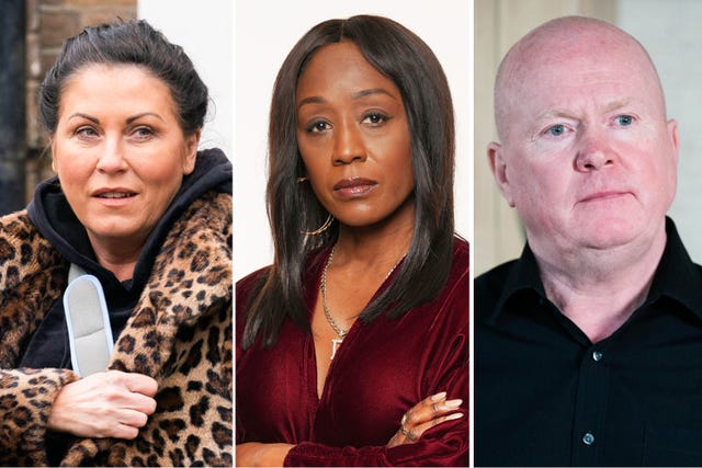 eastenders, kat slater, denise fox, phil mitchell