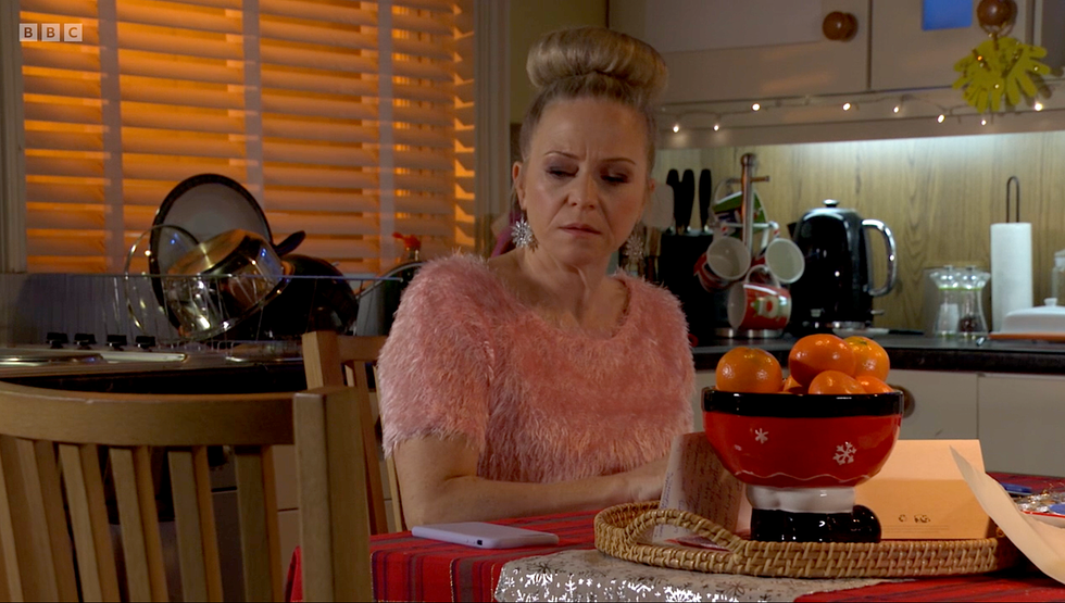 kellie bright as linda carter in eastenders