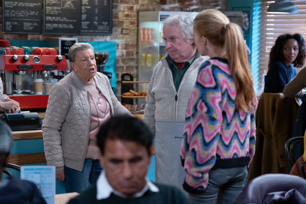 embargo 1900 02032025 mo harris clashes with bianca jackson in eastenders