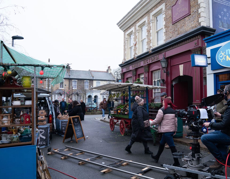 eastenders, new set, albert square