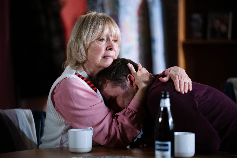 pam coker and ben mitchell in eastenders