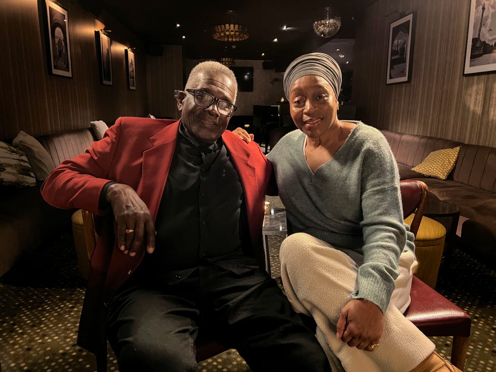 eastenders stars rudolph walker and angela wynter