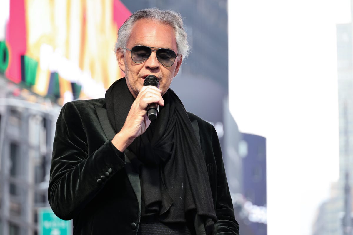 andrea bocelli promoting his new easter movie 'the journey'
