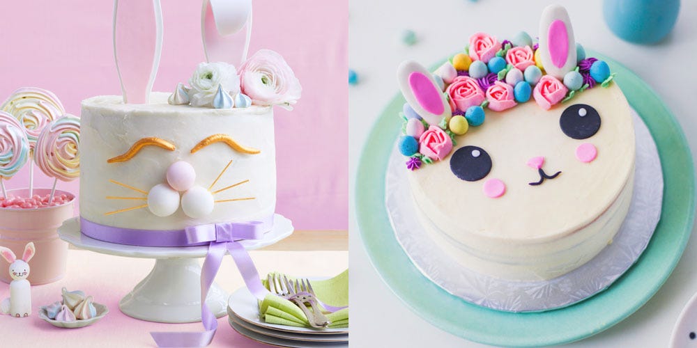 12 Easy Easter Bunny Cake Ideas - How to Make Bunny-Shaped Cakes