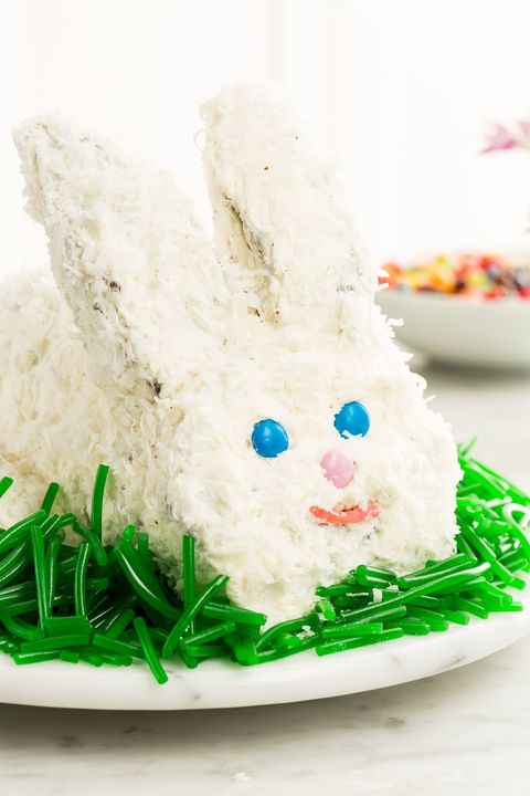 Easter Bunny Coconut Cake  - Easter Bunny Cake