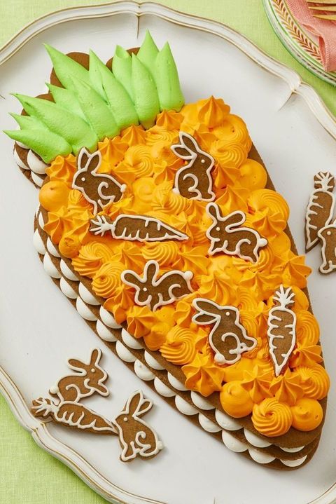 easter cake carrot cookie cake
