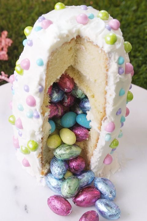 easter cake easter egg surprise cake