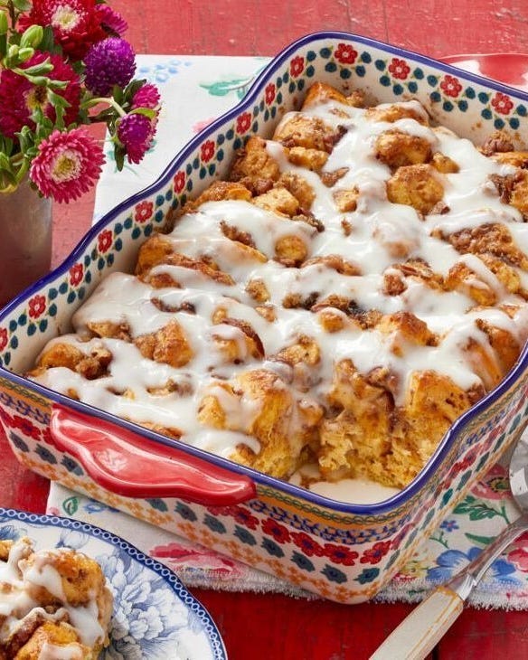 easter casseroles cinnamon roll casserole