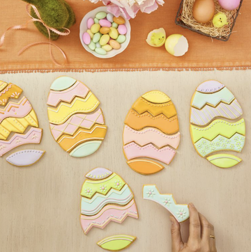 easter cookies, egg cookie puzzles