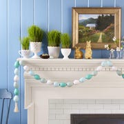 mantle decorated for easter mantle decorated for easter