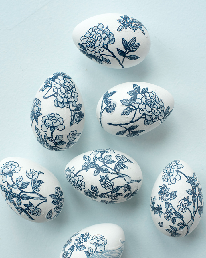 easter craft ideas chinoiserie eggs