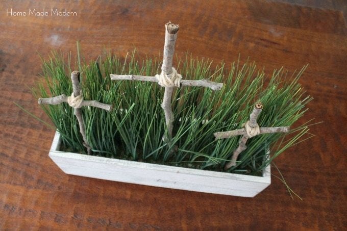 15 DIY Easter Cross Ideas - Cross Crafts Ideas for Kids, Home Decor ...