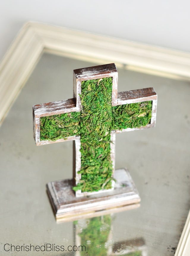 15 DIY Easter Cross Ideas - Cross Crafts Ideas for Kids, Home Decor ...