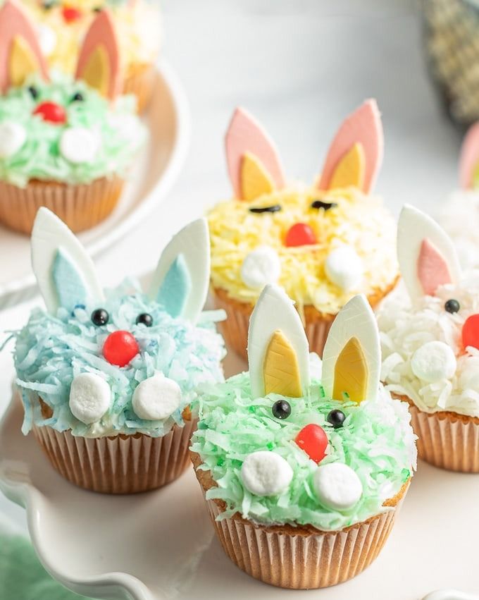 easter cupcake recipes bunnies