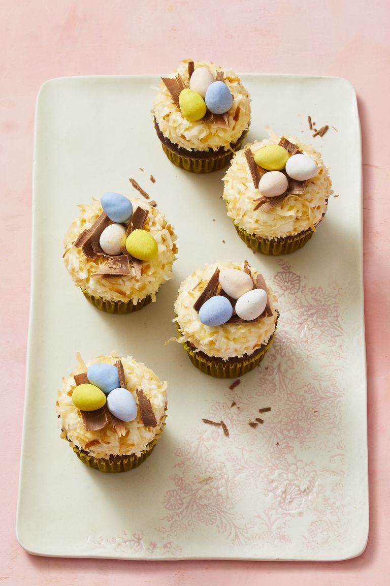 Recette - Easter cupcakes (cupcakes de Pâques) 