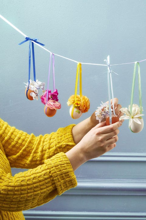 easter-decorations-eggshell-garland easter decorations eggshell garland