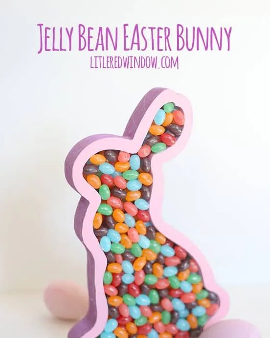 easter decoration jelly bean bunny