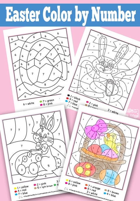 25 Best Easter Coloring Pages for Kids - Easter Crafts for Children