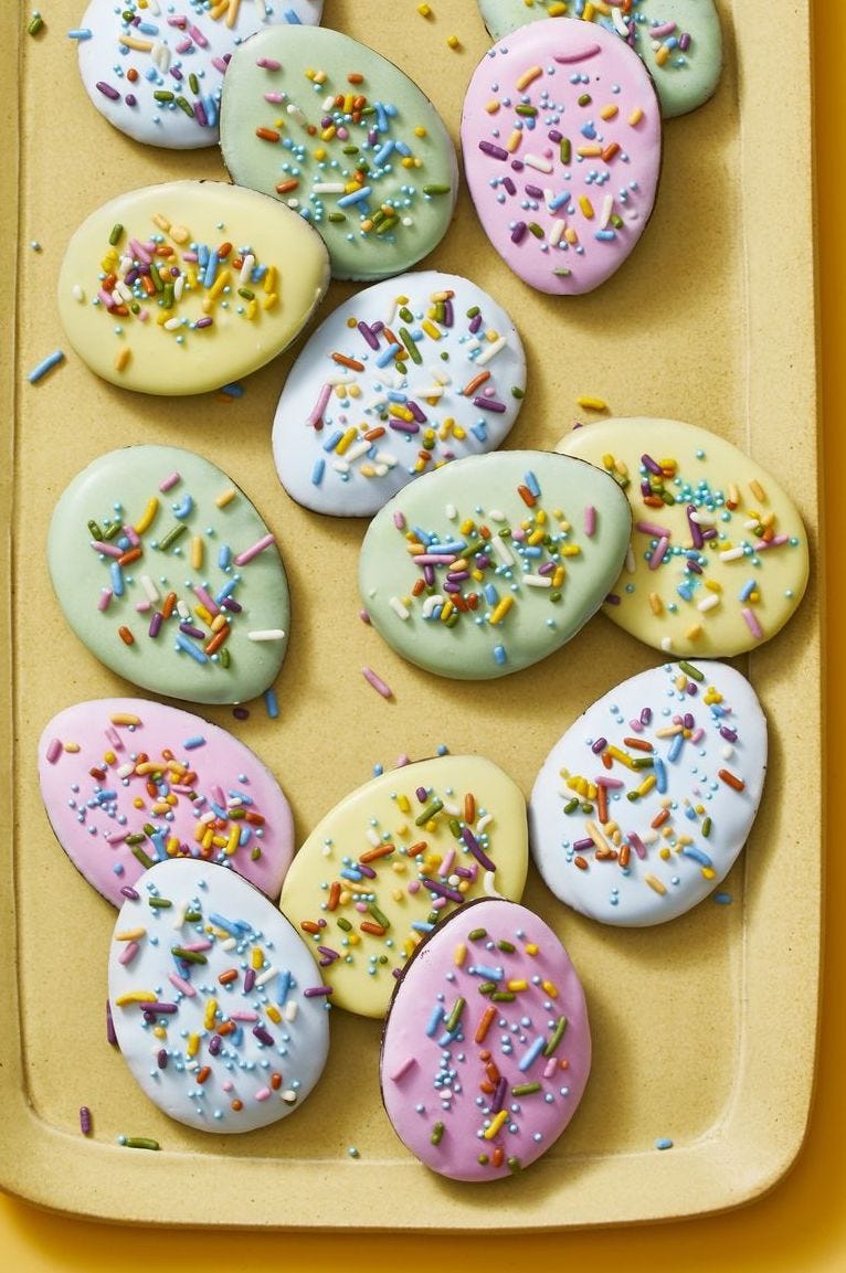 easter cookies egg cookies