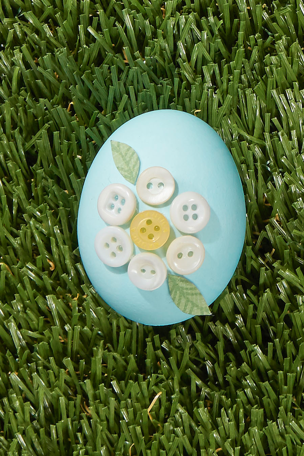 easter egg design button flower easter eggs