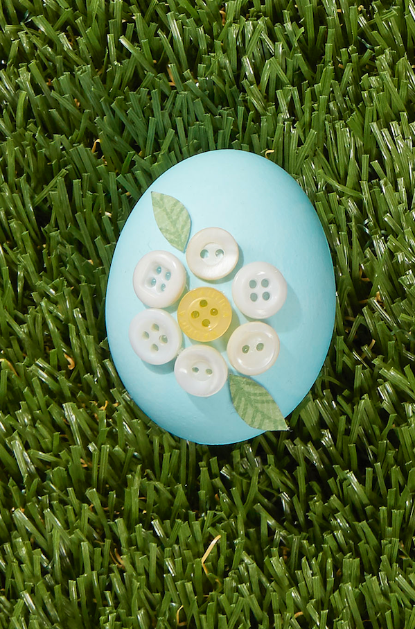 easter egg design button flower easter eggs