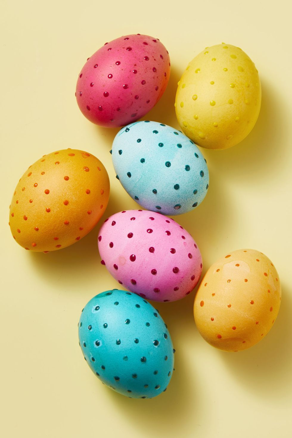 easter egg design polka dot easter eggs