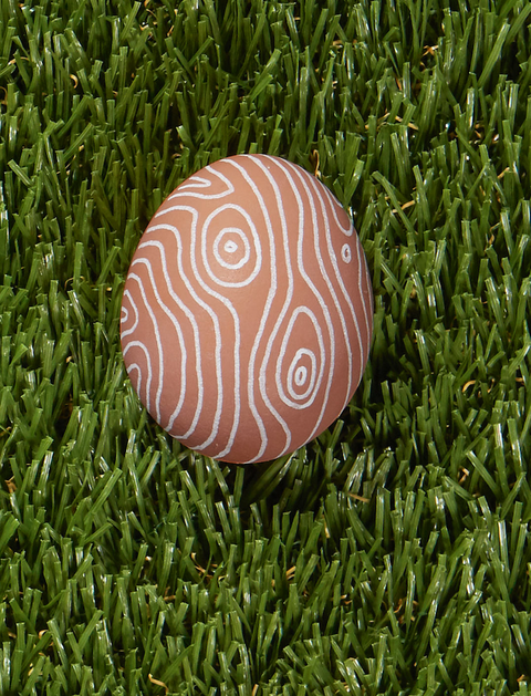 Faux Bois easter egg decorations designs