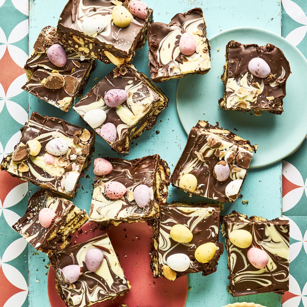 best easter recipes easter egg tiffin with mini eggs