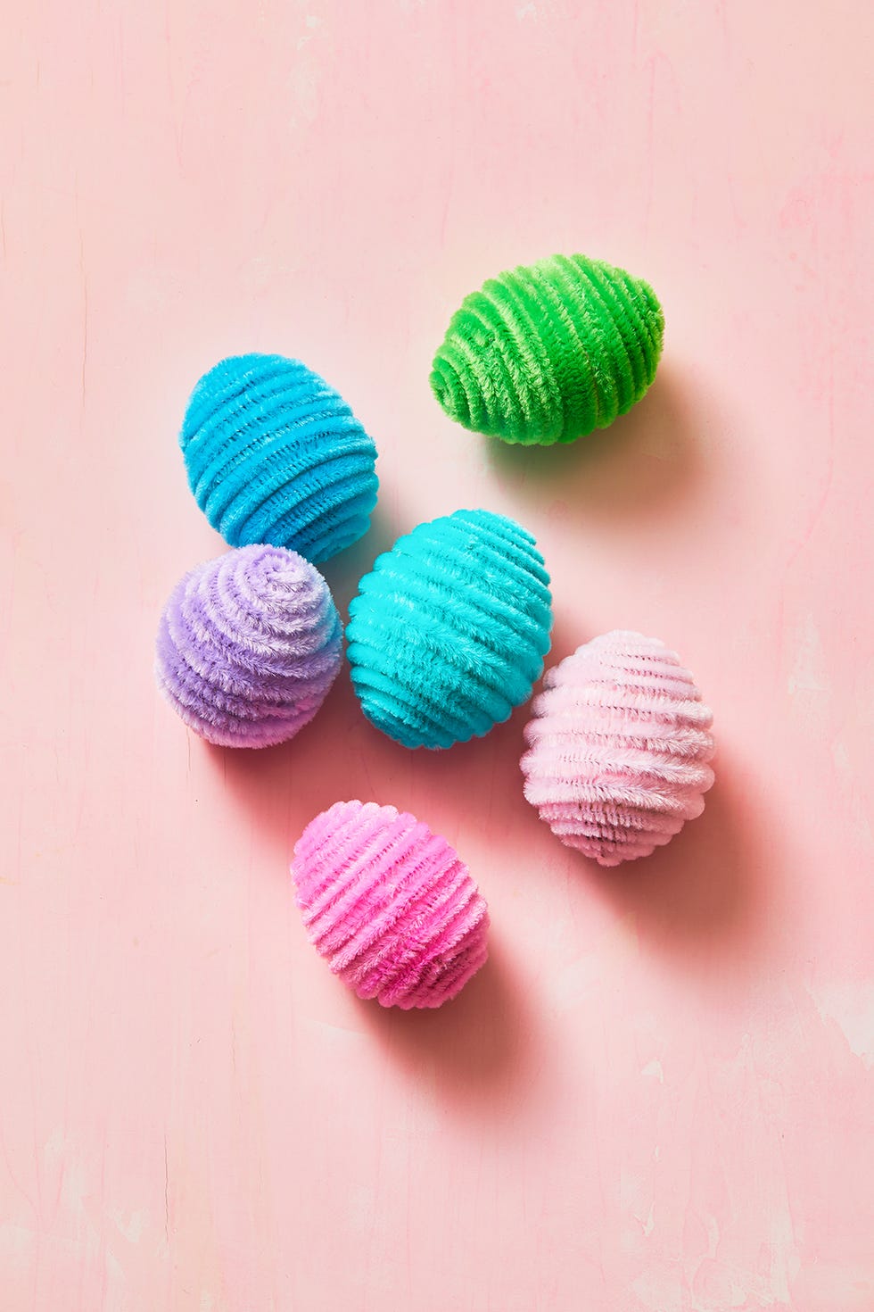 easter egg ideas eggs wrapped with colorful pipe cleaners