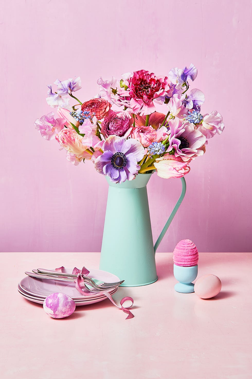 easter flowers pastel beauty