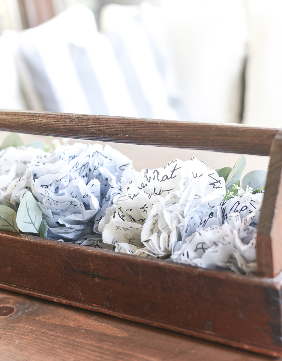 easter flowers tissue paper flowers