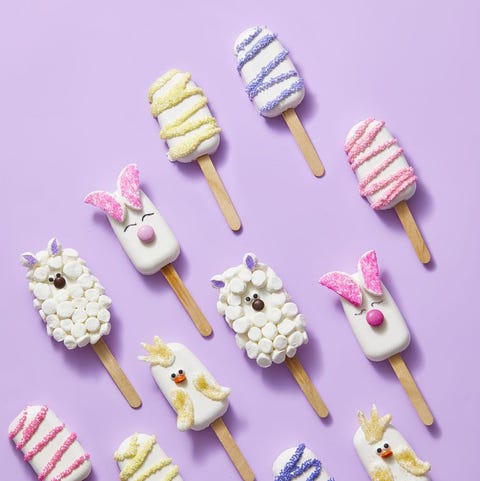 easter food ideas cookie dough pops