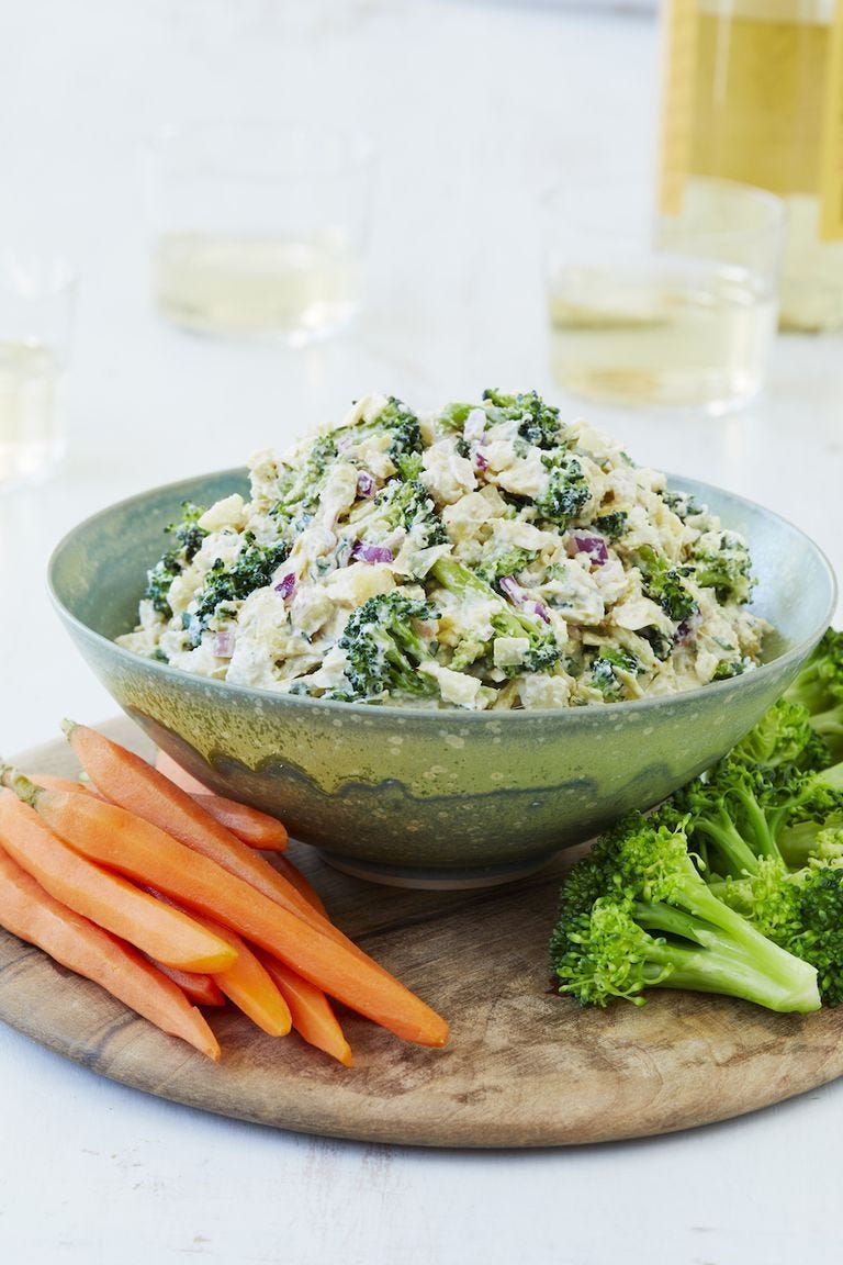 easter food ideas roasted broccoli artichoke dip