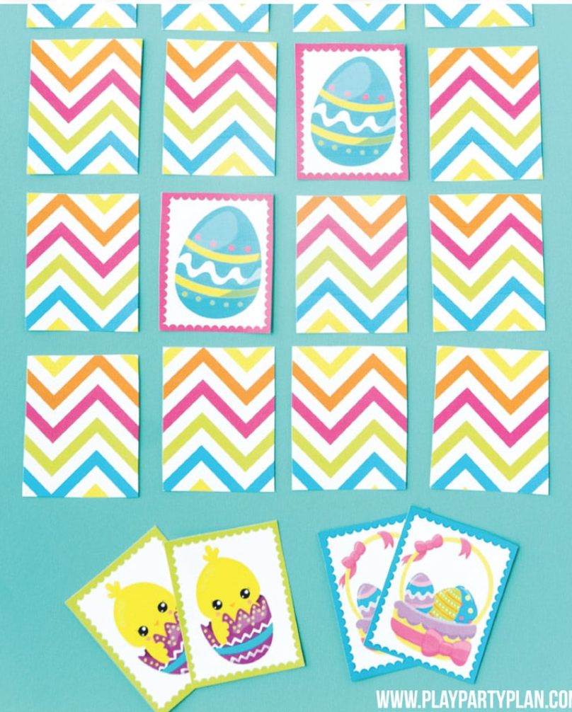 easter games for kids easter memory game