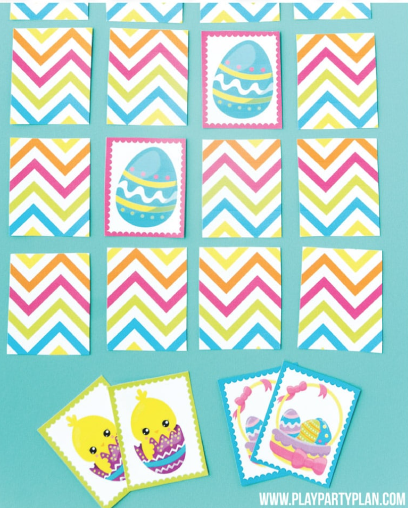easter games for kids easter memory game
