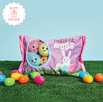 iscream plush chocolate easter eggs and the easter edition of taco cat goat cheese pizza are two good housekeeping picks for best easter gifts for kids