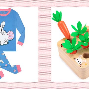 easter gifts for toddlers rabbit pajamas and educational wooden carrot toys