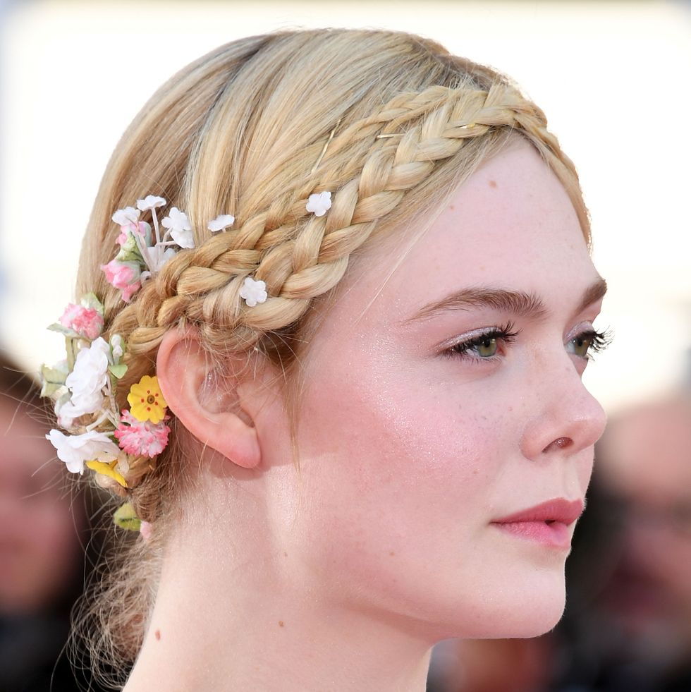 easter hairstyles elle fanning