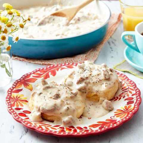 easter lunch ideas sausage gravy
