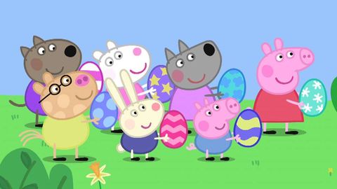 peppa pig the easter bunny in easter movies for kids