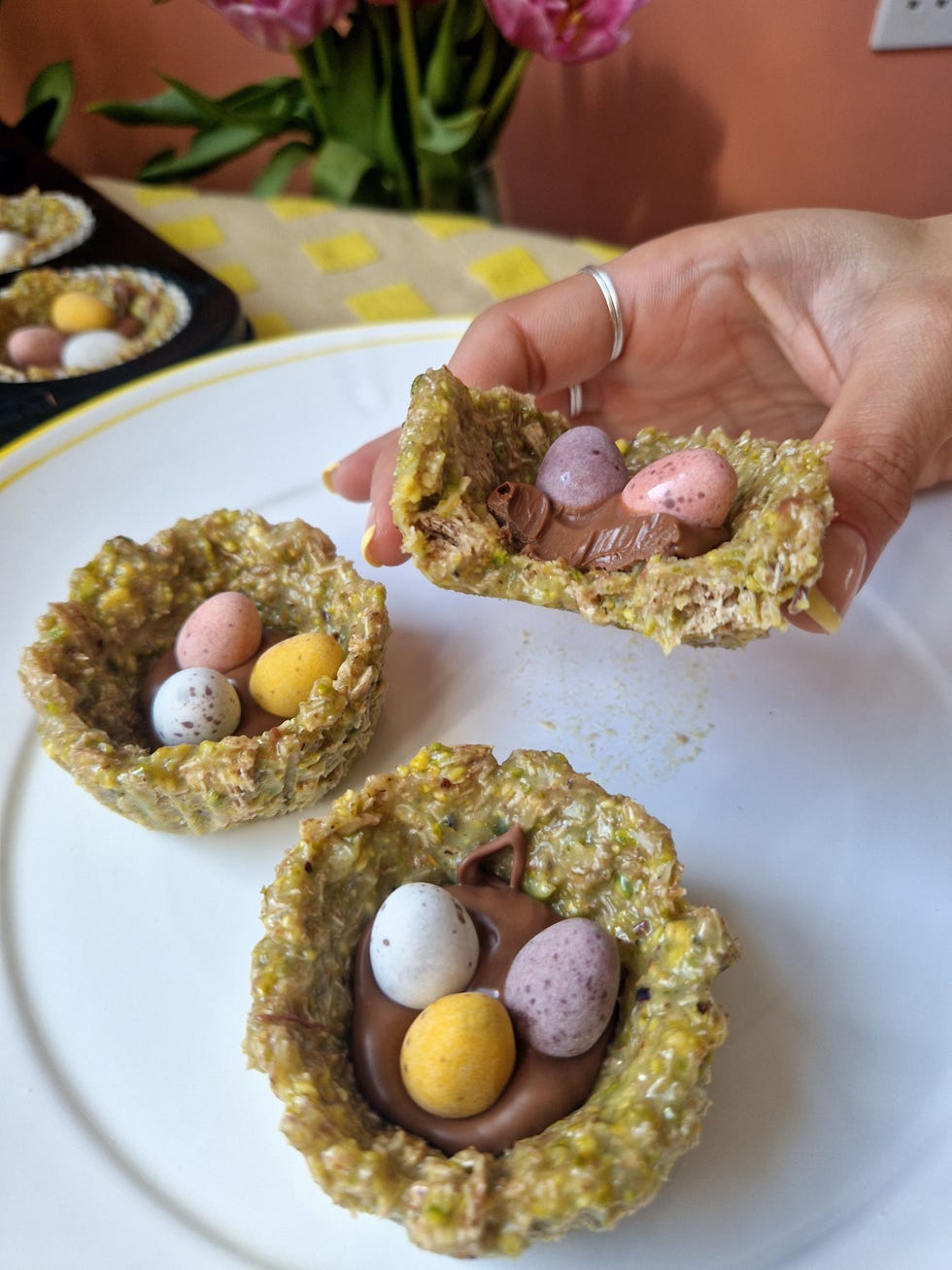 easter nest cakes recipe