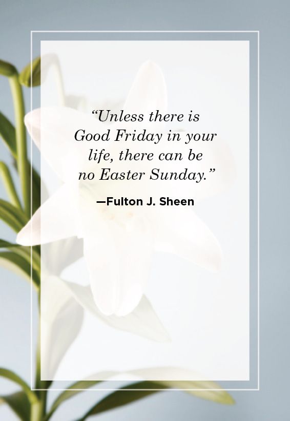 easter quote by fulton j sheen