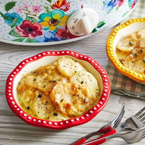 easter side dishes crockpot scalloped potatoes