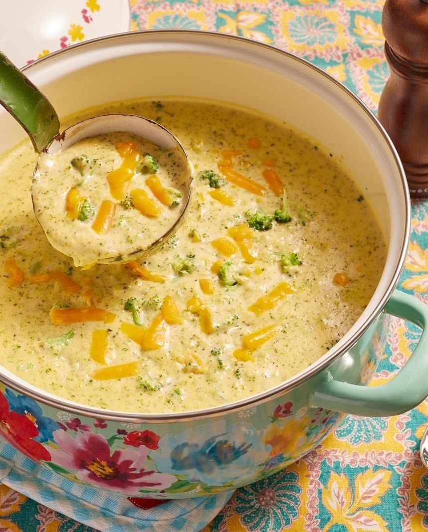 easter soups broccoli cheese soup