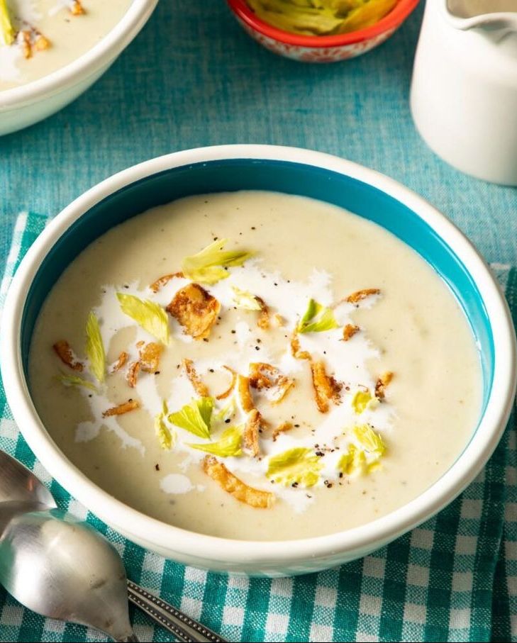 easter soups potatoleek soup