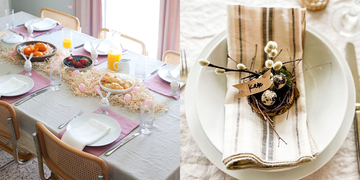 easter table decor