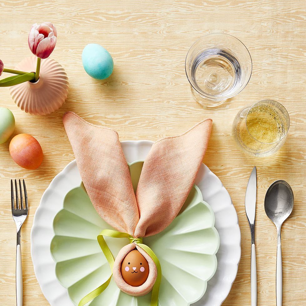 easter crafts for kids napkin bunny