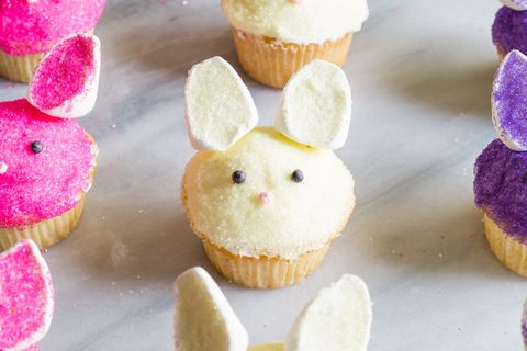 easter treats bunny cupcakes
