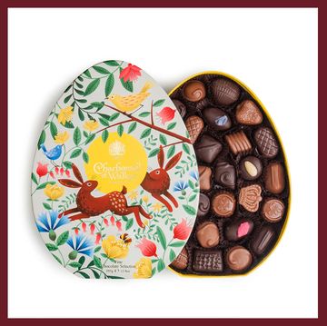 two chocolate easter boxes